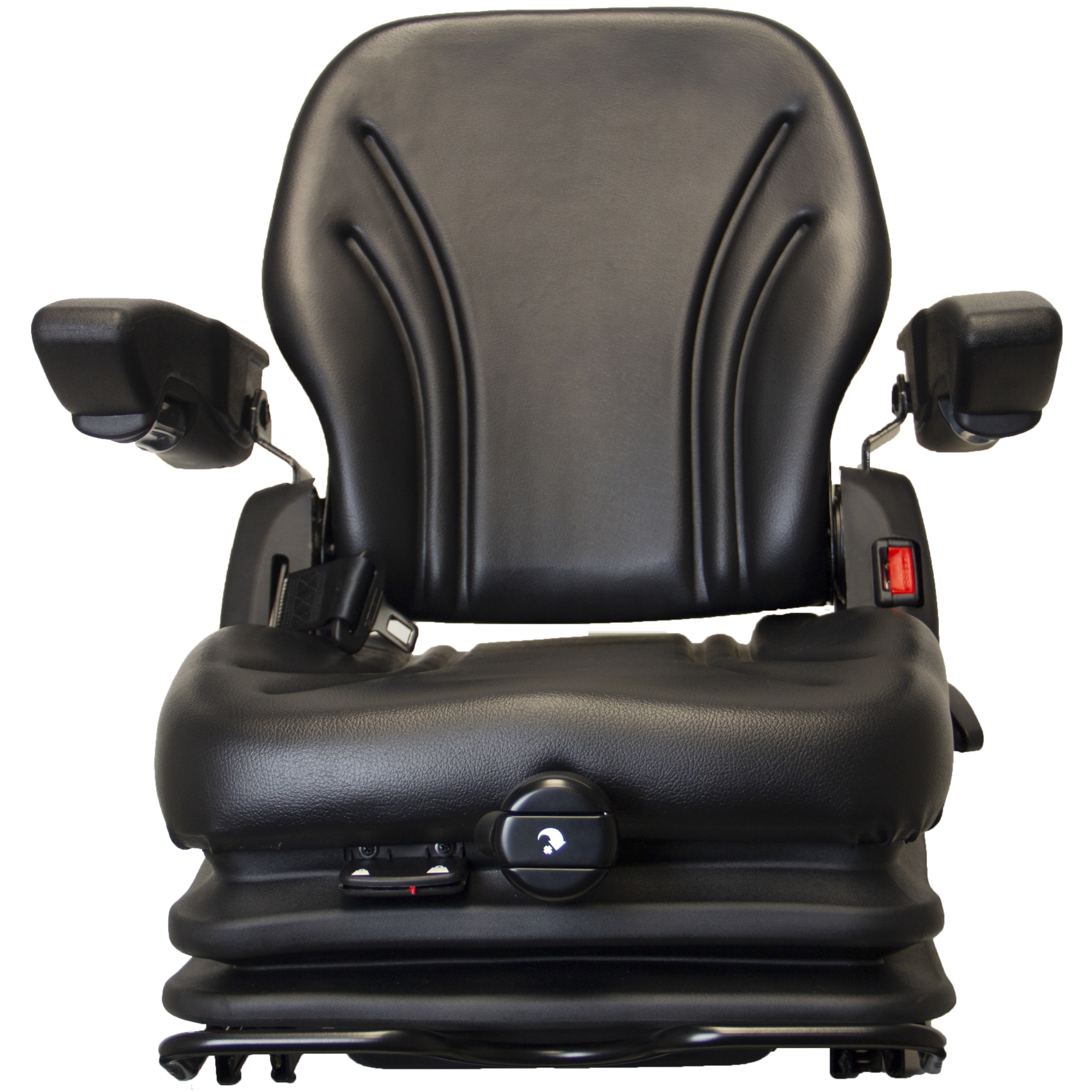 Black Talon Seats, SUSPENSION SEAT. HD FOAM CUSHIOJNS, Capacity 250 lb, Model# 380135BK